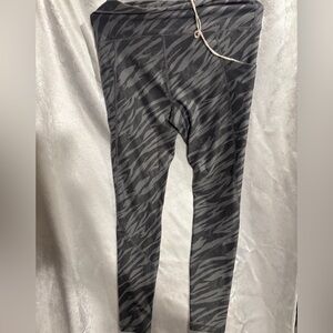 NWOT Zebra Print Leggings